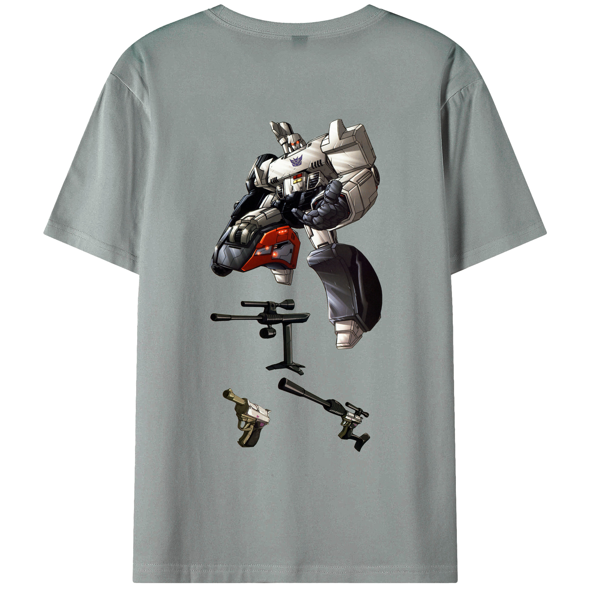（画像用）  綿100％ メンズ半袖Tシャツ（バックプリント） 通気性